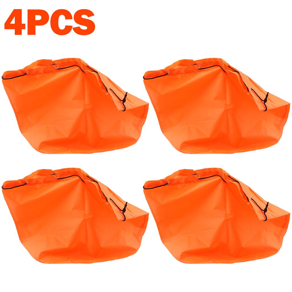 Fits Most Small Engines High Quality Covers Bag Engine Waterproof Orange Trimmer Engine Parts 4 Pack Dustproof
