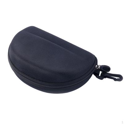 Sports Sunglasses Case Zipper Eyeglasses Box Dustproof Glasses Bag Soft Pouch for Indoor Outdoor