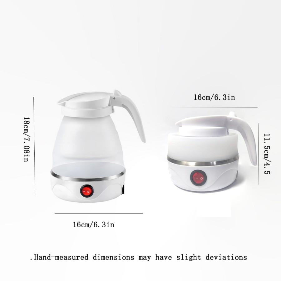 Faltbarer Wasserkocher 0,7L elektrischer Wasserkocher Reise tragbar lebensmittelechter Silikon-Wasserkocher