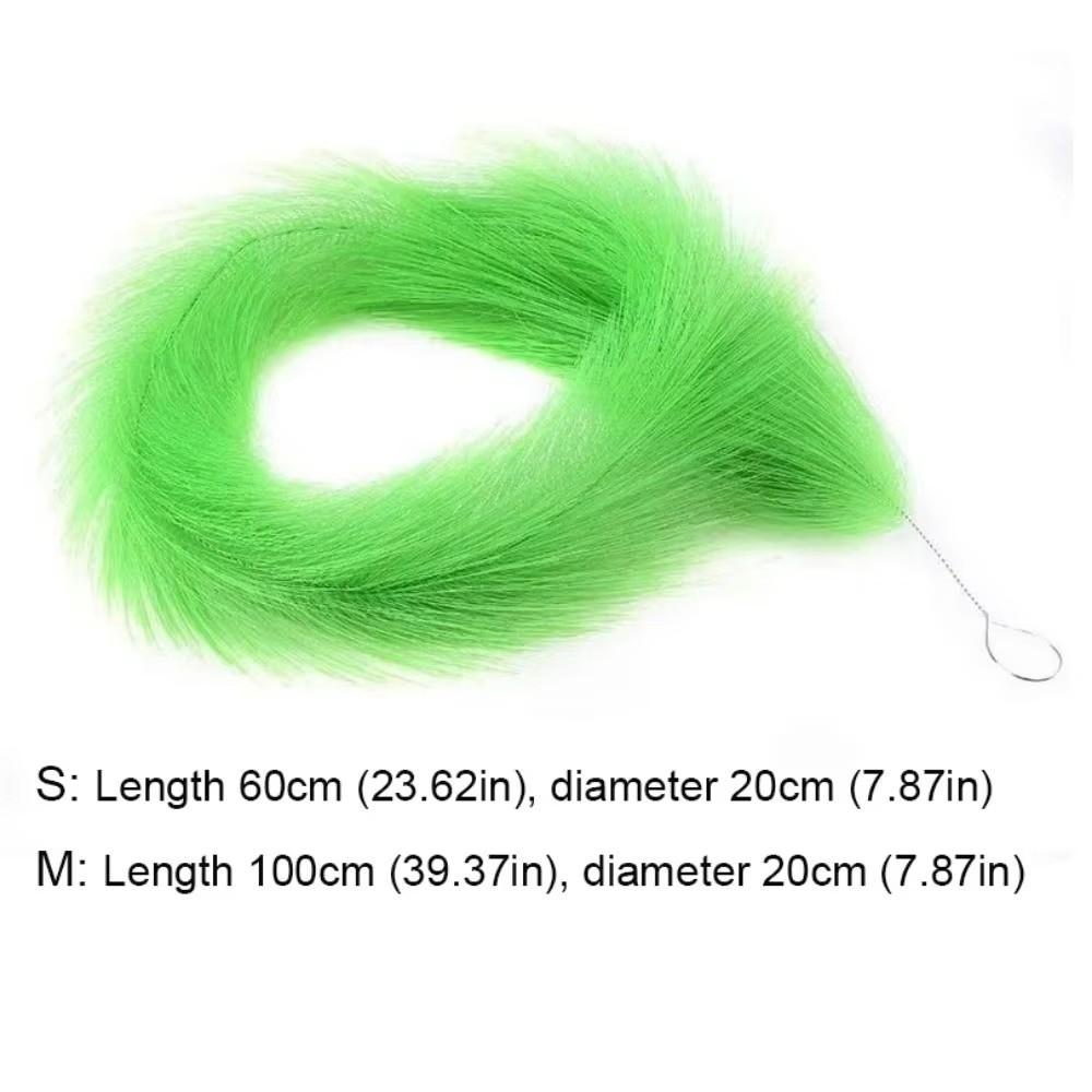 60/100cm Fish Breeding Brush Flexible Fish Egg Hatching Brush Pond Spawning Brush Breeding Use