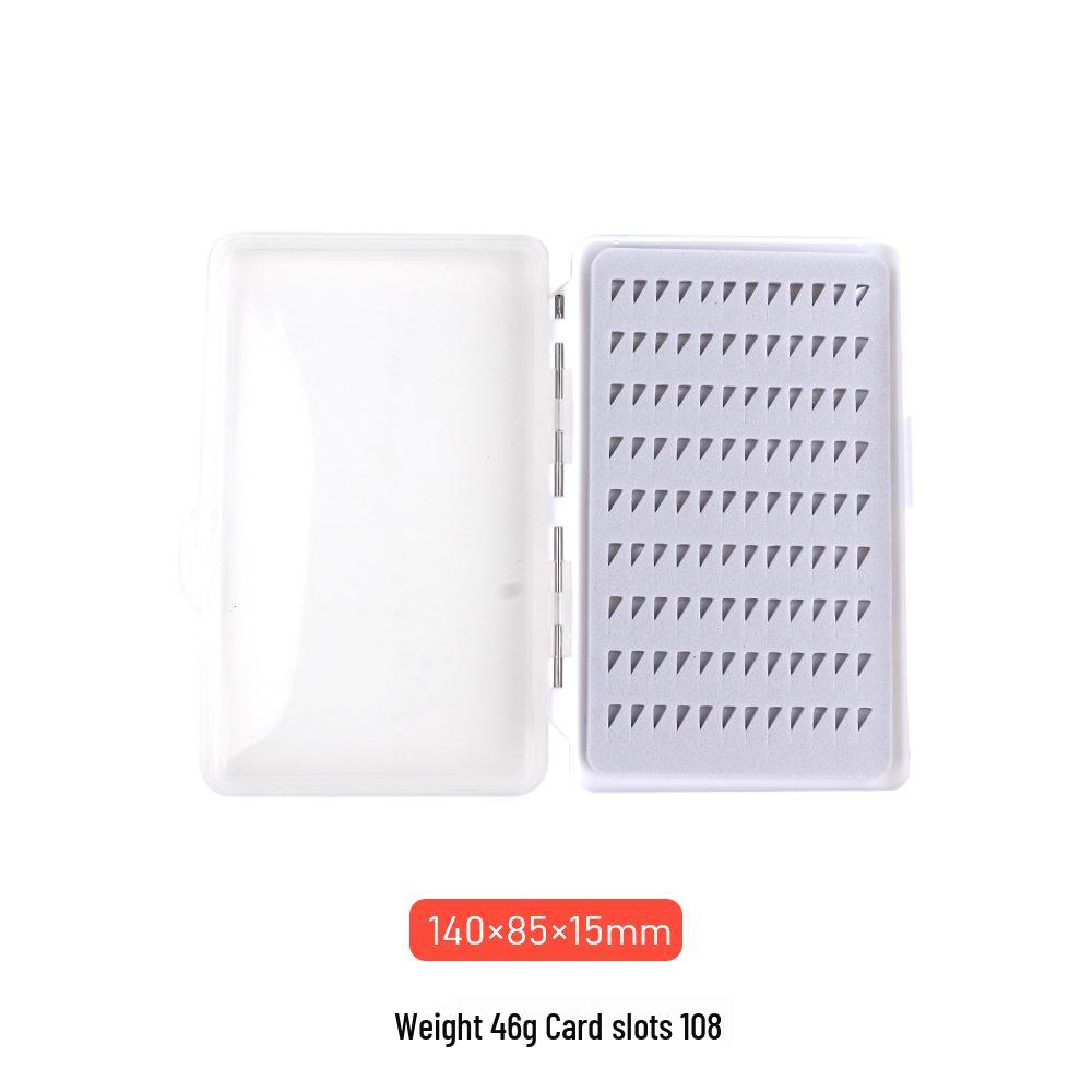 Portable Transparent Fly Fishing Lure Storage Box - Large Capacity Accessory Holder
