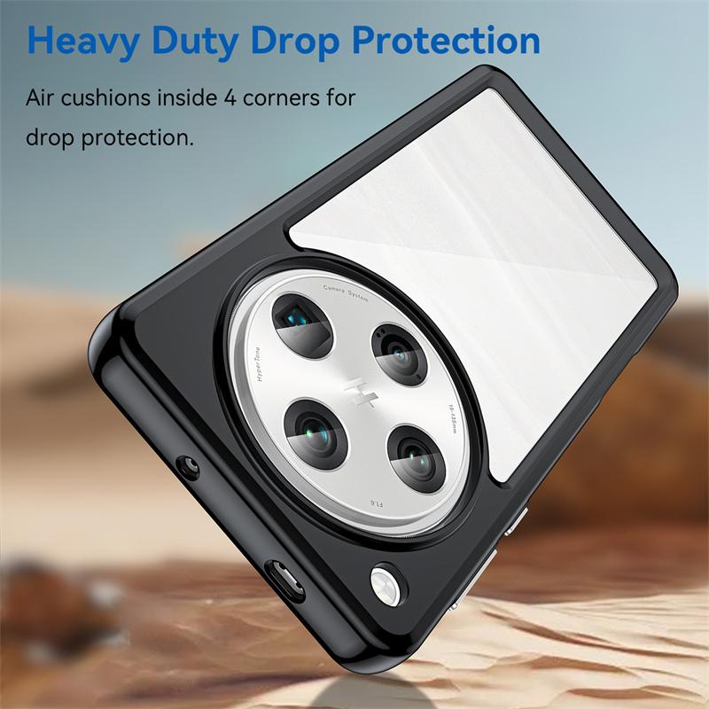 Transparent Colorful TPU Case for OPPO Find X8 Pro 5G Protective Cover Clear Fundas Coque Capa