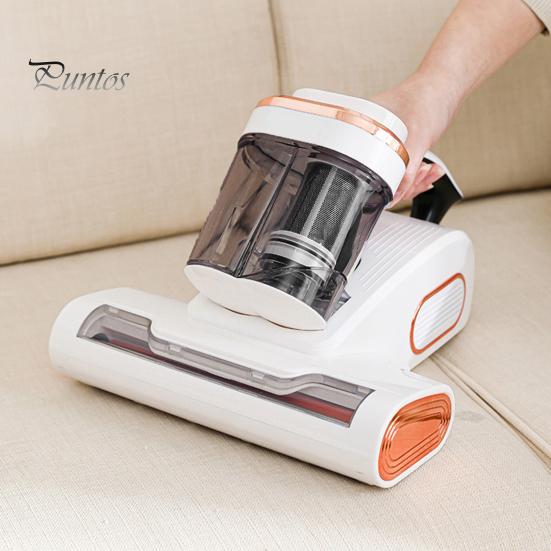 

Пылесос для матраса, 8,5 кПа, сильное всасывание, технология фиолетового света, перезаряжаемый беспроводной, 100 Вт, мощный ручной пылесос для удаления пыли белый