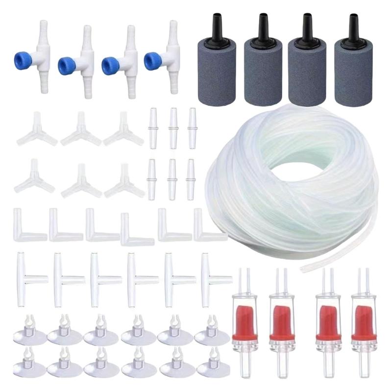 

Aquarium Air Bubble Oxygenation Bubble Suction Cup Accessory For Various Fish Tanks Efficient Oxygenating