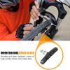1-10Pcs Rubber Bike Brake Block Bicycle Silent Brake Pads Cycling V Brake Holder Shoes 60MM Bike Parts For Mountain Folding Bike