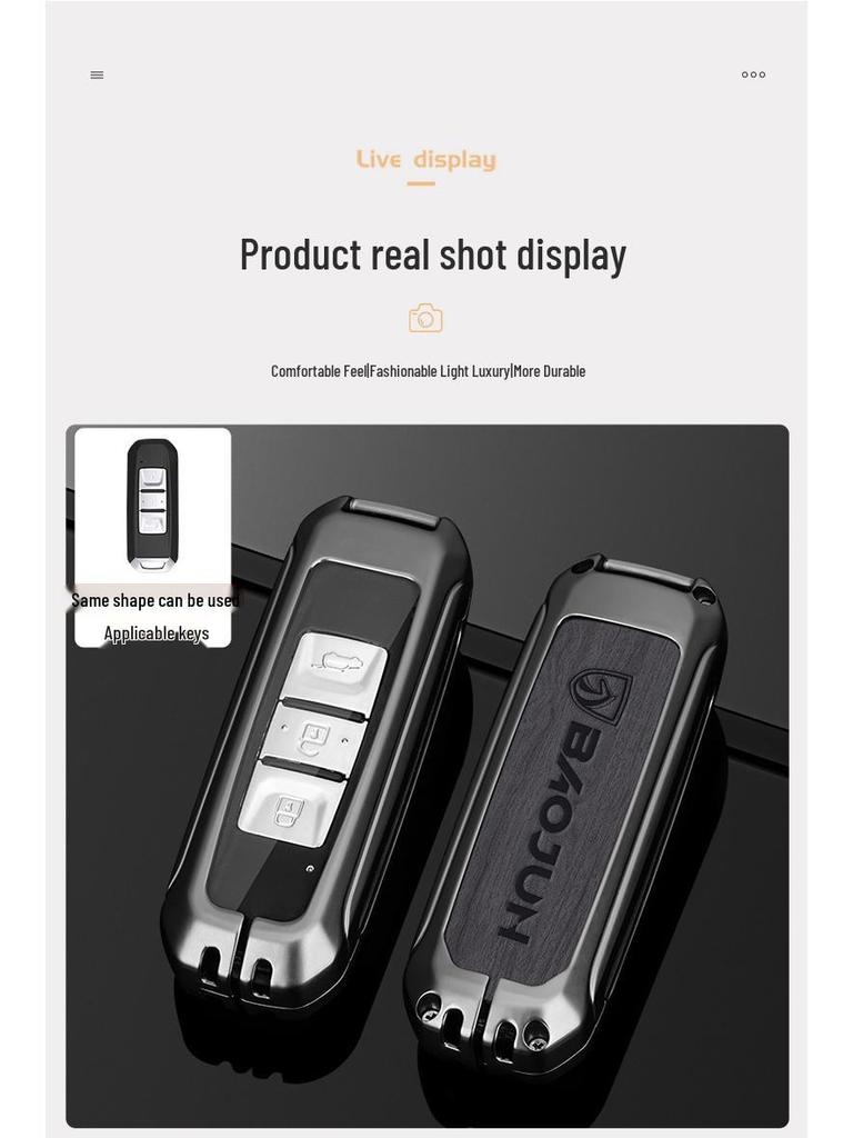 Baojun KiWiEV Schlüsselhülle & Set für RS7, RS3, RS5, RC5, RC6 und E300 Modelle