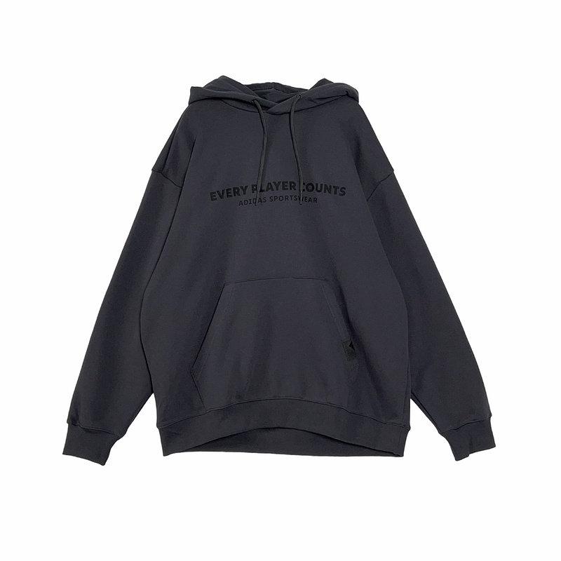 Adidas Sportswear Minimalist Hooded Pullover Long Sleeve Sweatshirt Men Sweatshirts KB4870 2XL