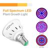 LED Plant Bulb E27 Full Spectrum Grow Light Indoor Flower Vegetable Cultivation Light for Greenhouse Garden Pot Plant Growing