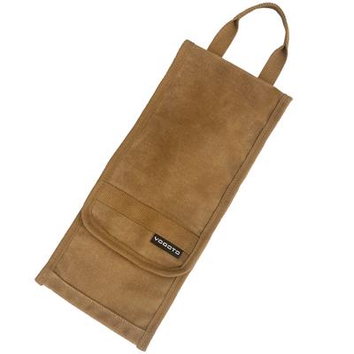 YOGOTO X Series Peg Hammer Case, Fits 40cm Pegs, Waterproof, Durable Cotton Canvas Storage Bag for Camping and Outdoors, Camel