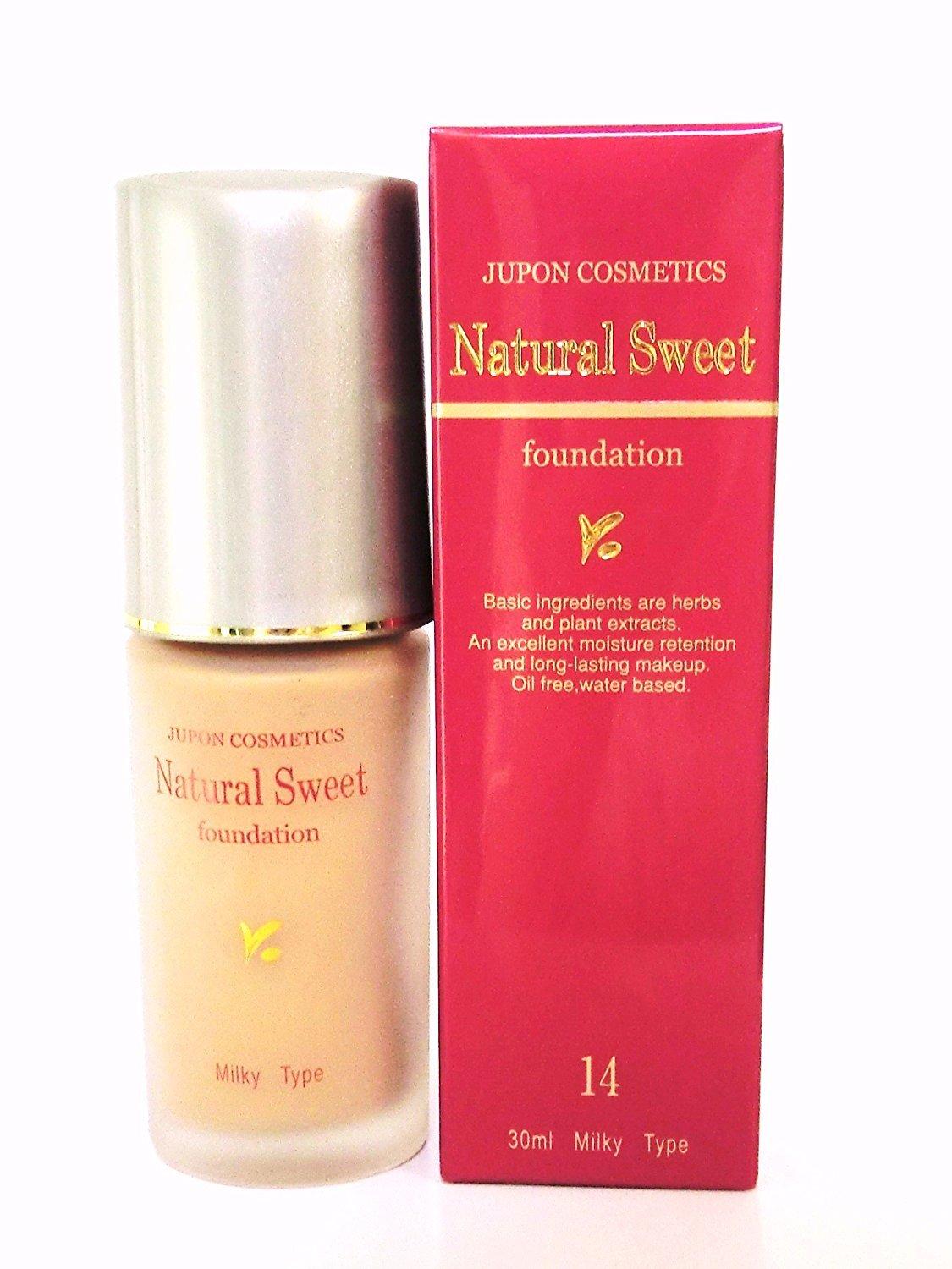 

Jupon Natural Sweet Foundation Mix Type 14 No. (Light Brown)