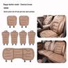 Luxury Nappa Leather Non-Slip Car Seat Cushions for Five-Seater - Thickened Design for Front and Rear Seats