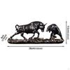 Modern Feng Shui Bull And Animal Figurine Sculpture for Desk Bedroom Bookshelf Party Favor Unique