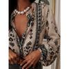 New Women's Elegant Long Sleeve Blouse Casual Chic Shirt Top