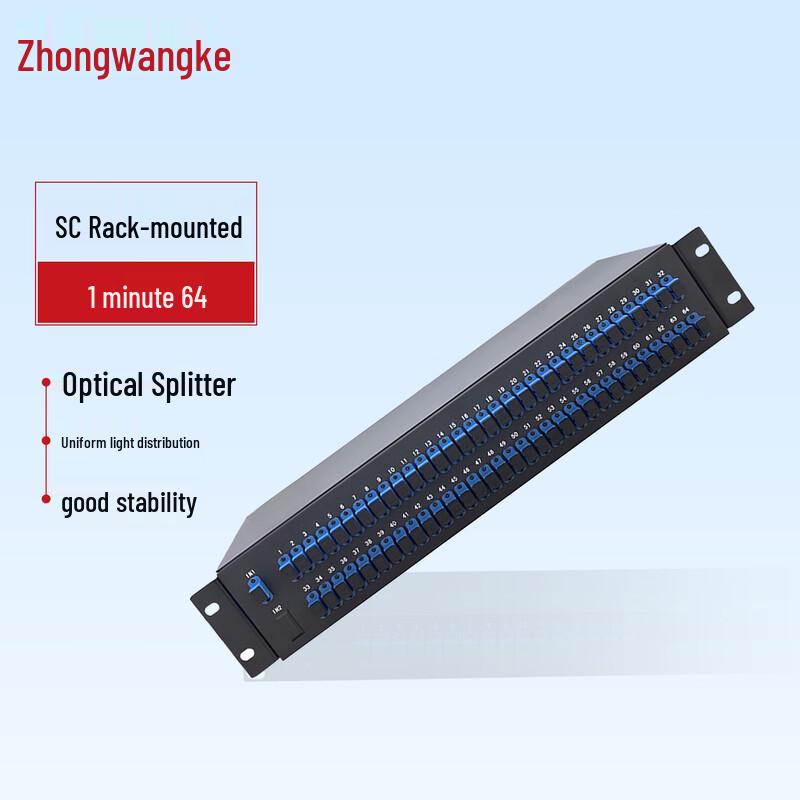 Single-Mode Fiber Optic Splitters & Distribution Boxes