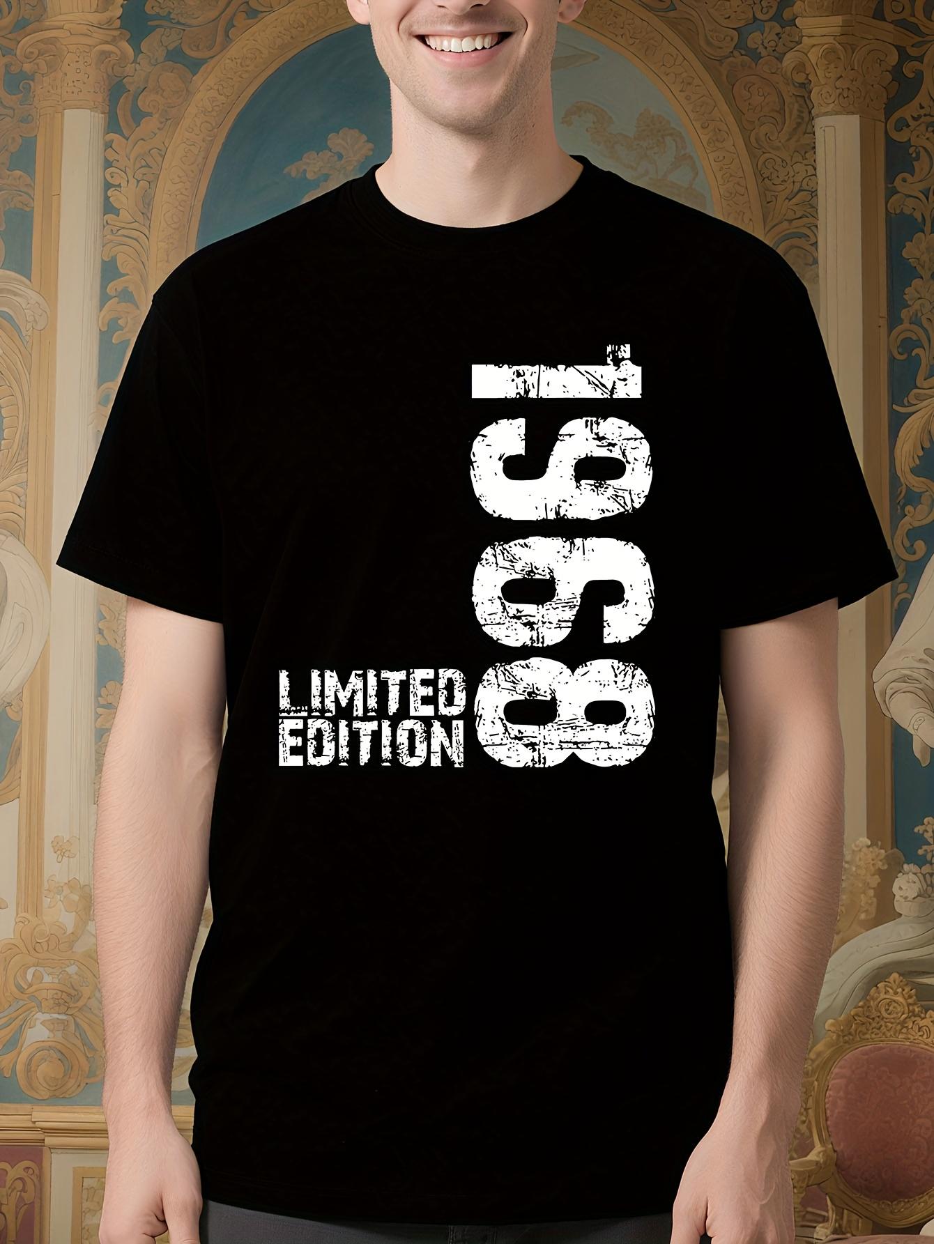 1968 Limited Edition Vintage Graphic Tshirt - Soft Cotton... M