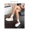 Platform Casual Sneakers For Women Lace Up Chunky Sole Fashion Shoes
