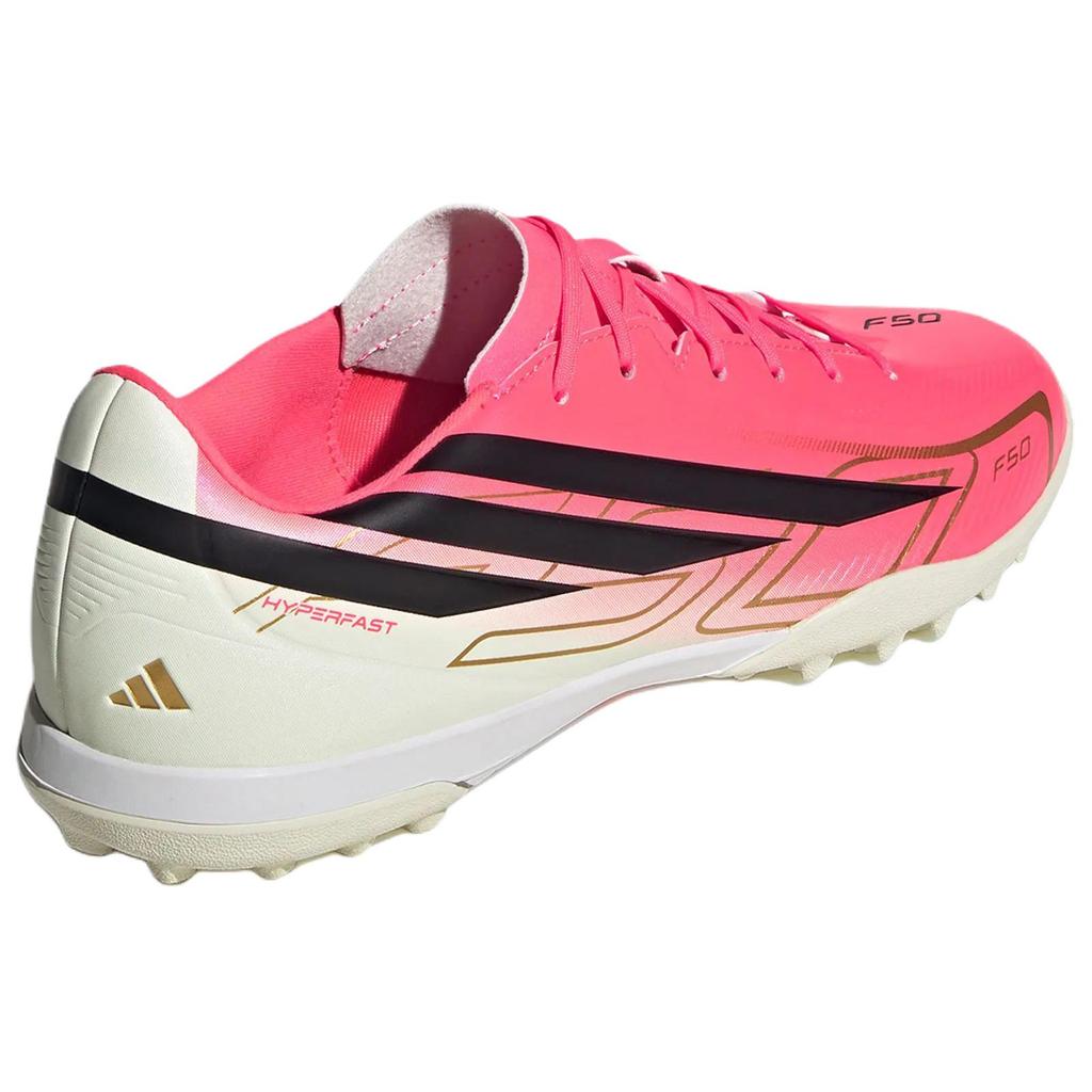 Adidas F50 Hyperfast Club Comfortable Fit Soccer Shoes Unisex Soccer Shoes Pink Black IH4604