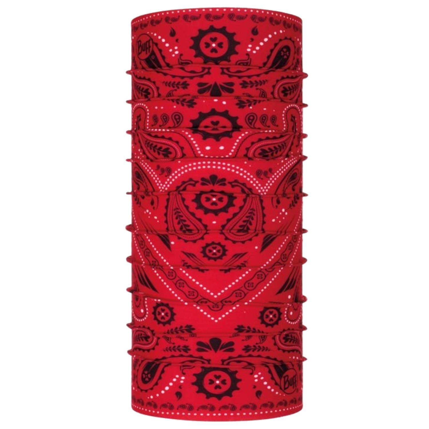 Buff Original Ecostretch Tube Bufanda, Unisex rojo Cuello One size rojo