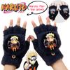 Naruto Uzumaki Naruto Uchiha Sasuke Hatake Kakashi Flip Gloves Creative High-value Diy Cartoon Print Outdoor Riding Gloves Gift