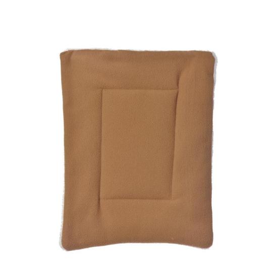 

Флисовая подушка для домашних животных, 43х33см кофейный