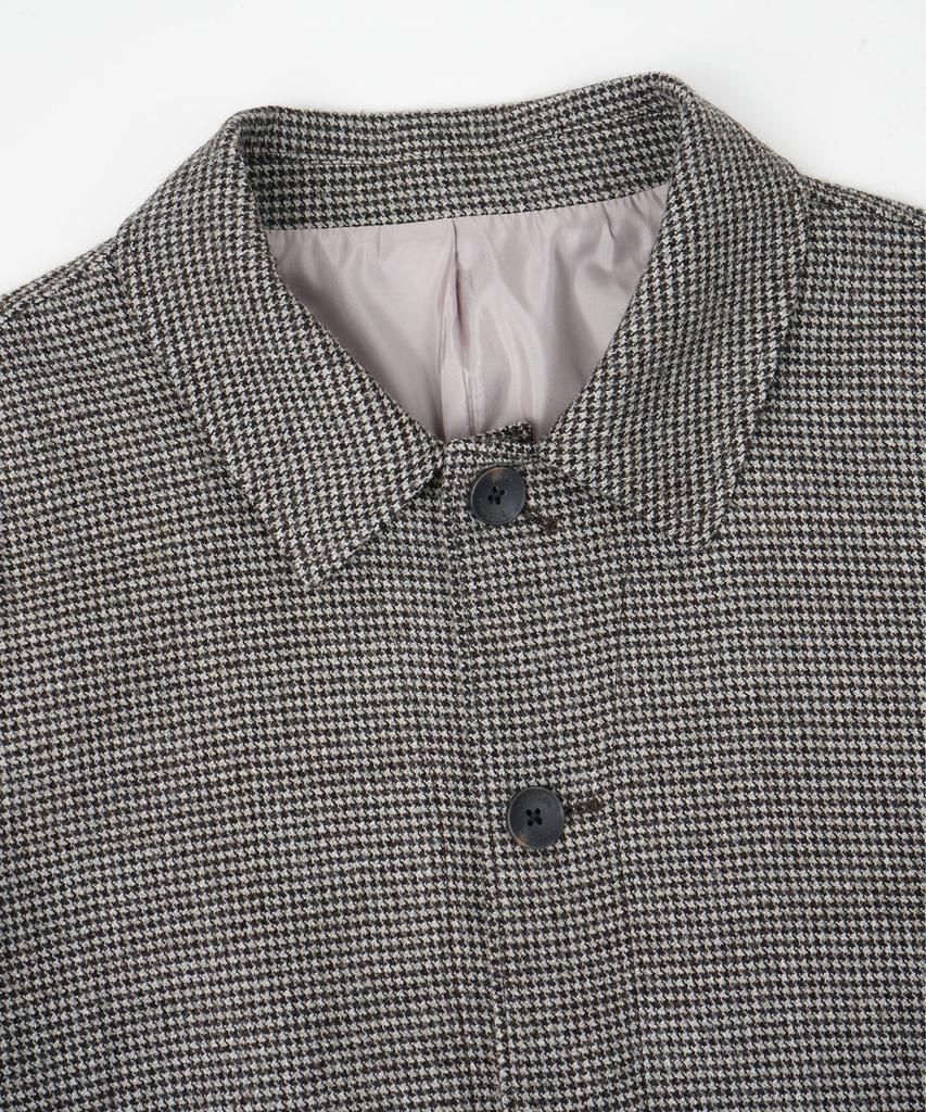 Birbante Heritage Houndstooth Blouson Jacket - Beige