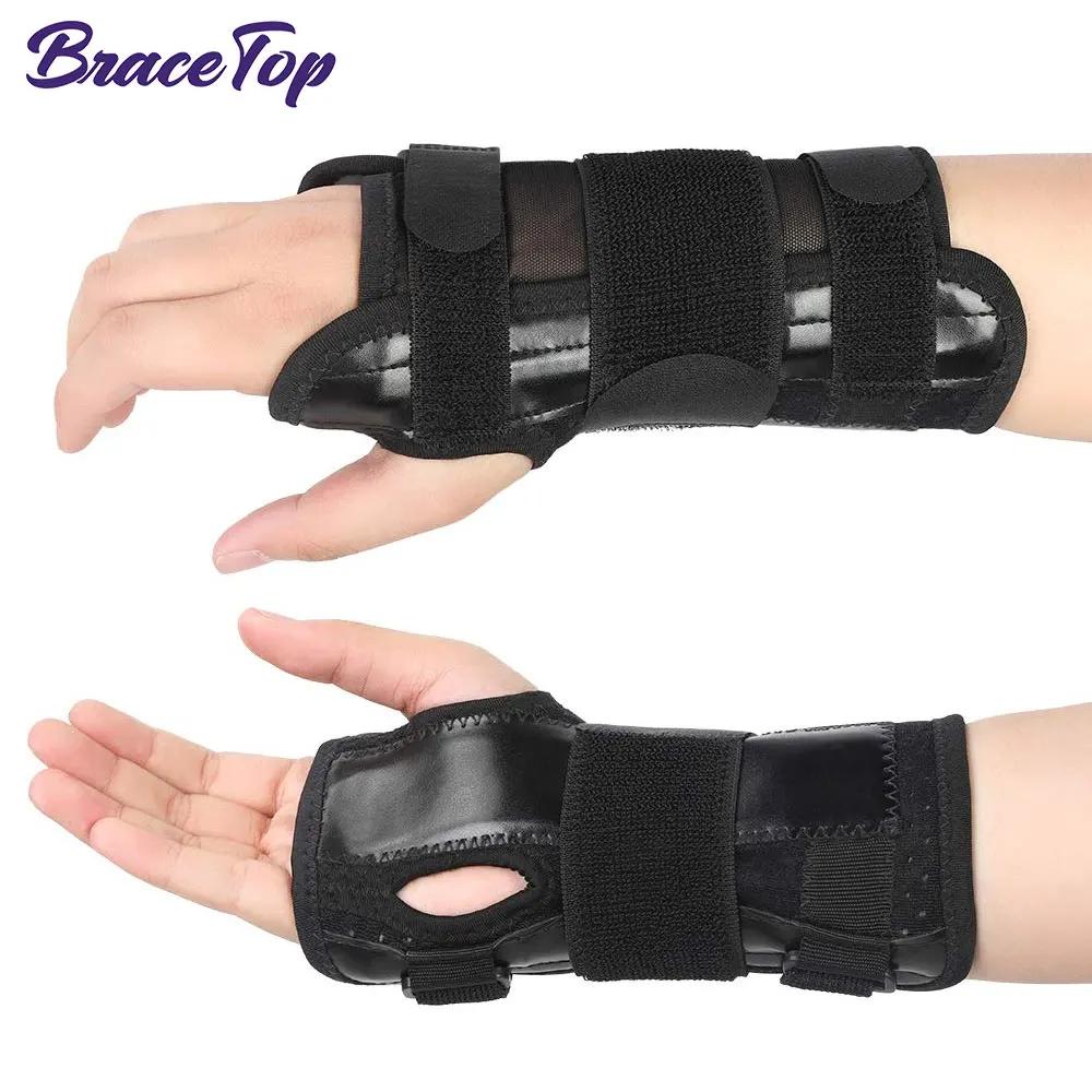 Wrist Brace With Removable Pad For Carpal Tunnel Hand Support Pressure Strap Arthritis Tendonitis Sprains Pain Relief
