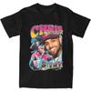 Chris Brown Bootleg Apparel T Shirt for Men Women R&B Music Artist Homage Cool Graphic Printing Tee Shirts
