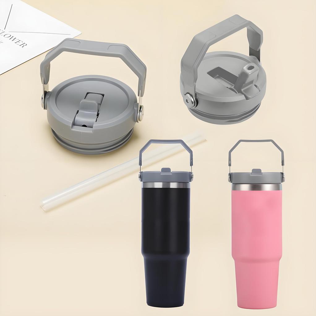 Stainless Steel MYEEDA Tumbler with and Stainless Steel Vacuum Insulated Coffee Large Insulated Washable Water Wide Cold Convenience Store Coffee Car