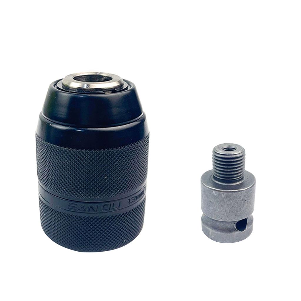 13mm Hand-tight Hexagonal Drill Adapter Wood Splitting Tools Electric Wrench Adapt Your Power Drill To High Torque