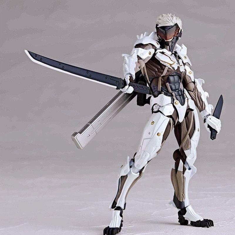 Yamaguchi Metal Gear Solid Mgs Raiden Snake Figurină de Acțiune Model Anime Jucării Trendy Păpușă de Birou Colecționabile Jucării Cadou
