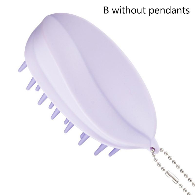 Silicone Shampoo Scalp Hair Massager Head Body Scalp Massage Brush Hair Washing Brush Scalp Exfoliator Brush Head Scrubber Tools