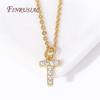 Classic A-Z Initial Letter Pendant Necklace Female 18K Gold Plated Simple Choker Neck Chain Woman Necklaces Jewelry Gifts