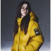 Han So Hee Wears Ripstop Block Down Padded Jacket Fs2djf4131x Mud