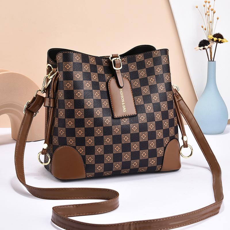 Women Wallets Checkered Crossbody Bag - Shoulder Bag, Wallet, Clutch,Bucket Bag
