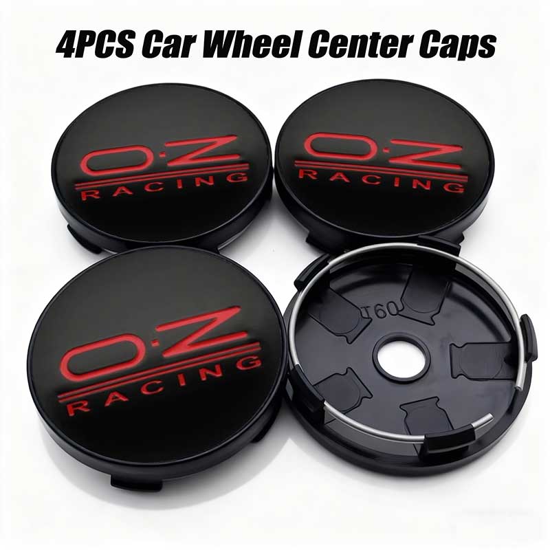 4PCS 56mm 60mm Car Wheel Center Caps Sticker Universal Fit Wheel Hub Covers for Sedan SUV Truck Auto Decoration Parts