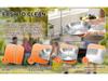 Stainless Steel Vertical BBQ Pot Set: 3 Removable Brackets, Gloves, Oil Bottle, Brush & Hooks