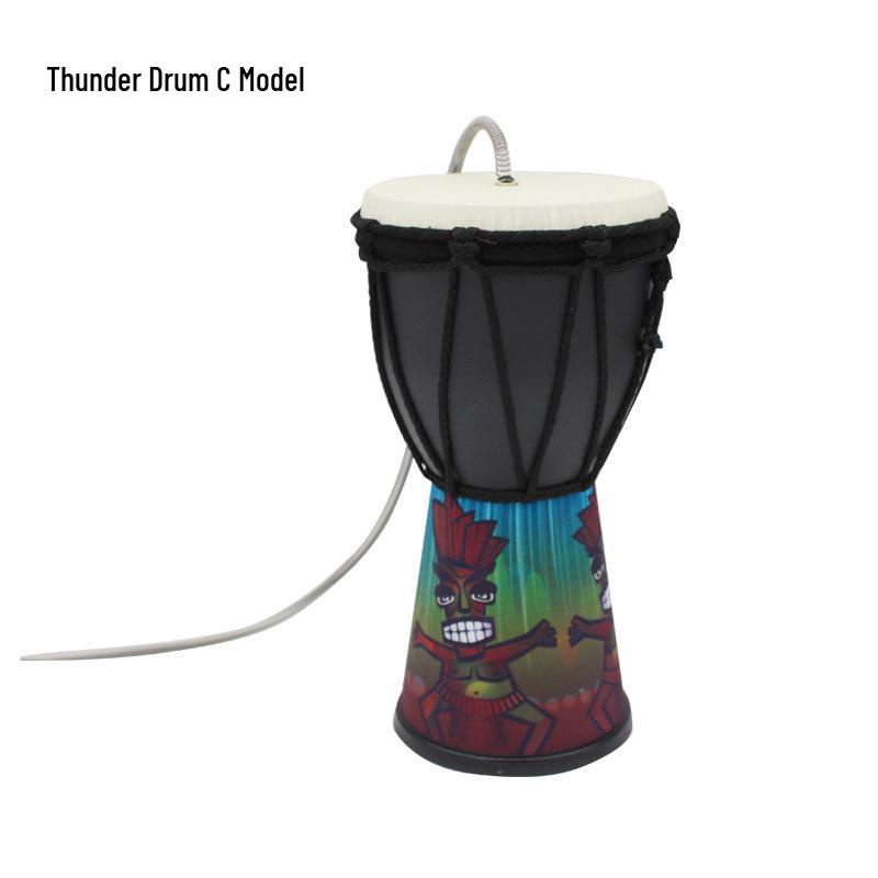 Sheepskin Thunder Drum - Percussion Instrument for Thunder Sound Effects