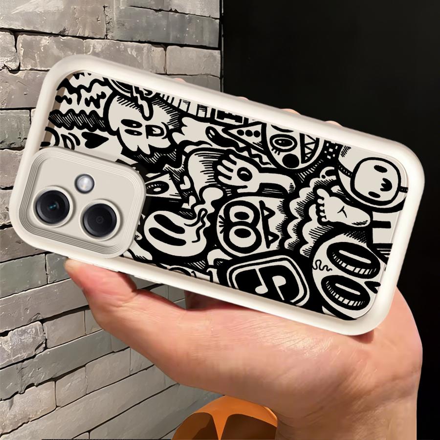 Case for Xiaomi Poco F8 C51 C61 C50 X3 NFC X3 Pro Phone Cover Cool Street Graffiti