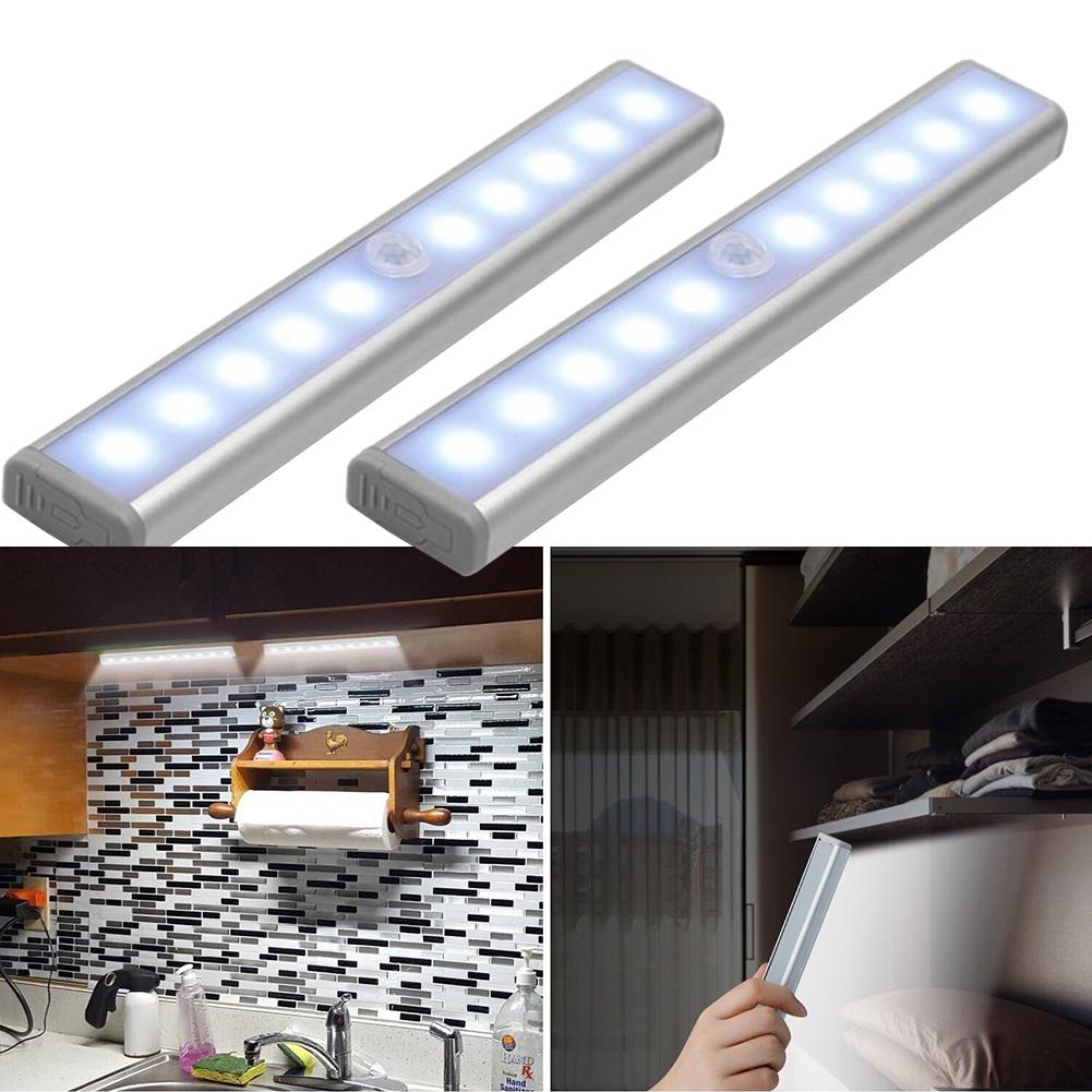 

19*3*1,5 см светильники для шкафа 1 Вт холодный белый многоразовый