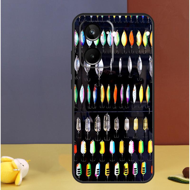

Fishing Tackle For Realme C71 C75 C55 C53 C67 C61 C33 C63 C51 C65 15 GT7 Pro 10 11 12 13 14 Pro Plus Case Realme 10 4G