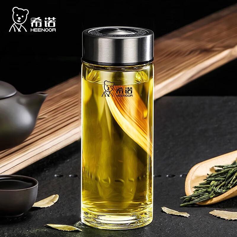 Heenoor Portable Glass Tea Cup