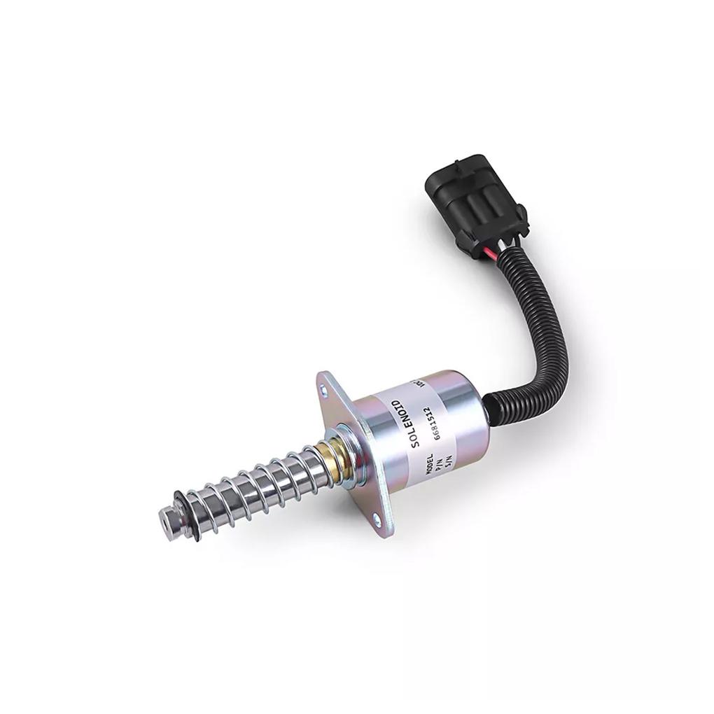 12V 6681512 7136559 Traction Lock Solenoid For Bobcat S150 S160 S185 753 763 Stop Part Code 6681512