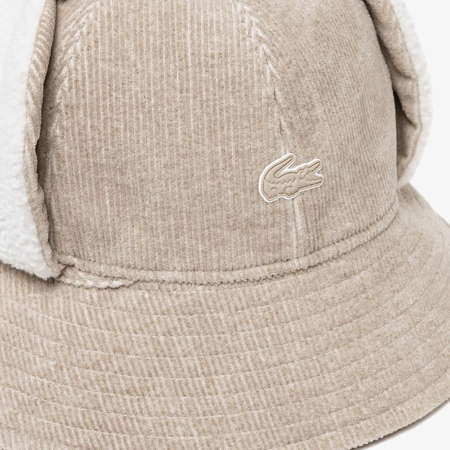 [lacoste] Men's Sport Earflap Bucket Hat RK422E-55NXFJ