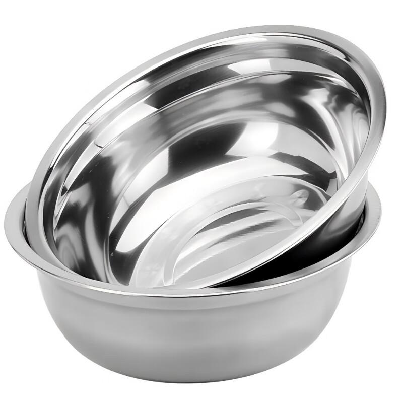 Siegang Golden Classic 22CM Stainless Steel Multipurpose Basin Set, 10-Piece