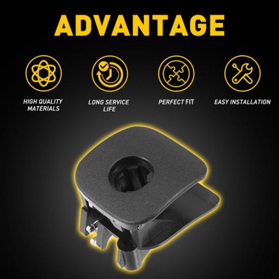 Glove Box Handle Latch for Chevrolet Corvette C6 2005-2013 Black 15924032 EOA