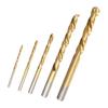 Left Hand Drill Bits Straight Shank Left Way HSS Drilling Tool 3.2-8.7mm Discharged Downwards Electric Drills And Drilling Rigs