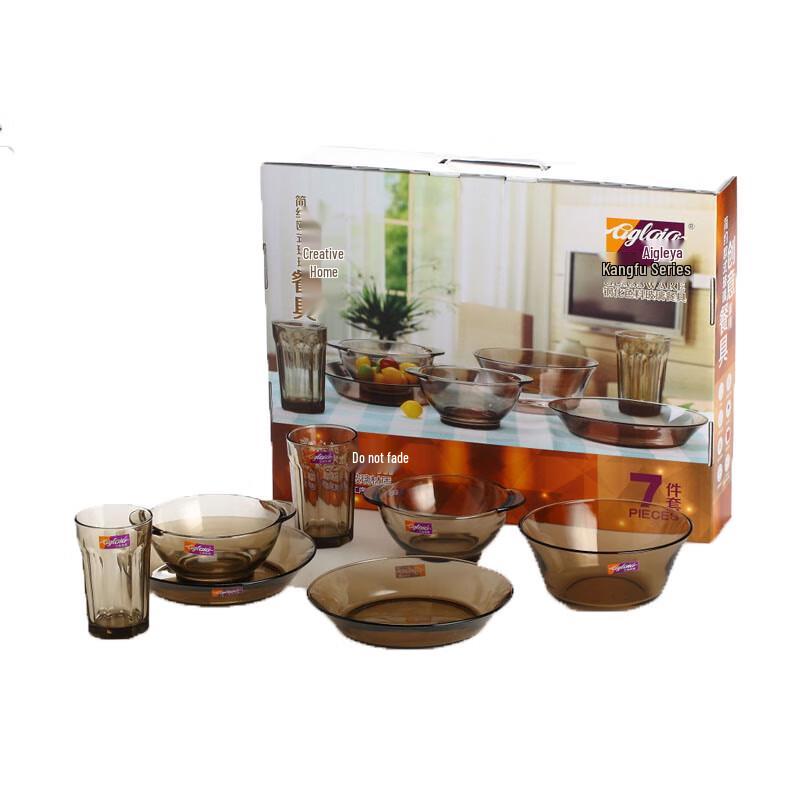Aglaia Kangfu Series 7-Piece PP Tableware Set