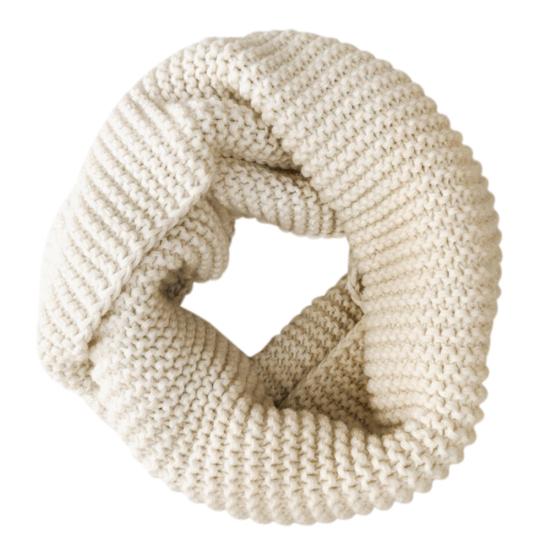 

Fashion Women Winter Solid Color Warm Circle Infinity Knitting Cowl Neck Scarf