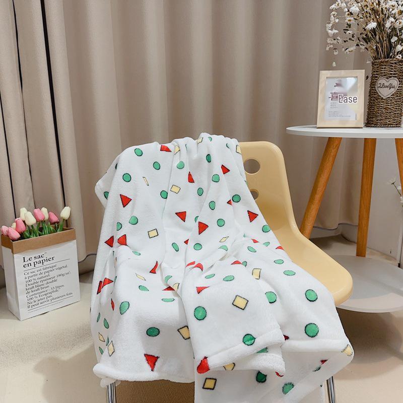 Shining Planet Girl Flannel Blanket | Warm Four Seasons Office Nap Air Conditioning Blanket