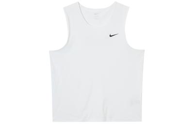 Tank Tops Men's White Crew Neck Moderate Straight Fit DV9842-100